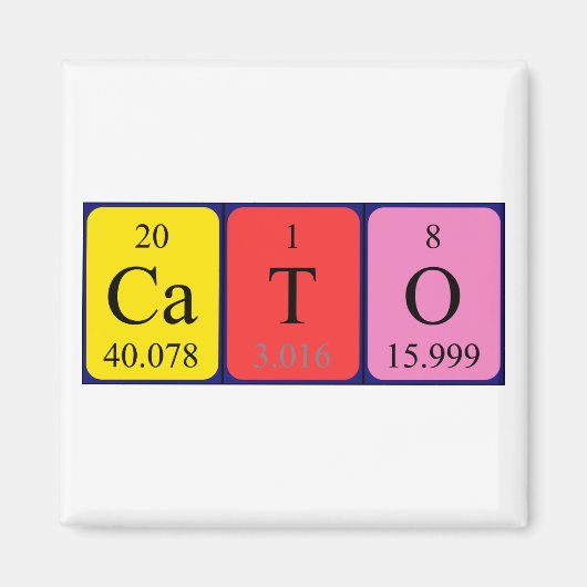 Cato Periodenmagnet Magnet (Vorne)