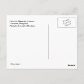 Catoctin Berglandschaft. Thurmont, Maryland Postkarte (Rückseite)