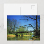 Catoctin Creek, Maryland Postkarte (Vorne/Hinten)