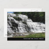 Catoma Lake Falls Postcard Postkarte (Vorne/Hinten)