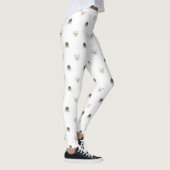 Catoon siamesische Katzen-Gesichts-Leggings Leggings (Rechts)