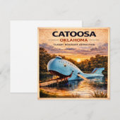 Catoosa Blauwal Route 66 Schreibwaren (Vorne/Hinten)