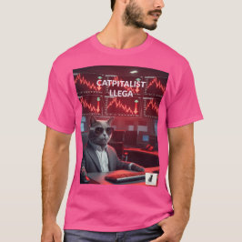 Catpitalist: Comedia de Caída del Mercado T-Shirt