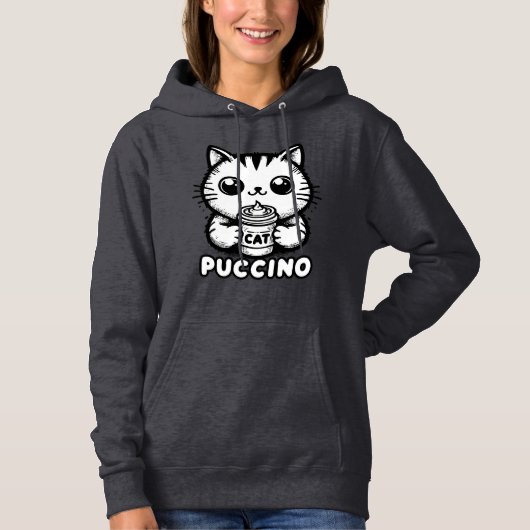 Catpuccino 1 hoodie (Vorderseite)