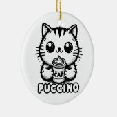 Catpuccino 1 keramik ornament (Rechts)