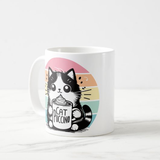 Catpuccino 3 kaffeetasse (Vorderseite Links)