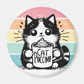 Catpuccino 3 magnet (Vorne)