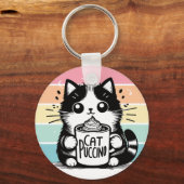 Catpuccino 3 schlüsselanhänger (Vorderseite)
