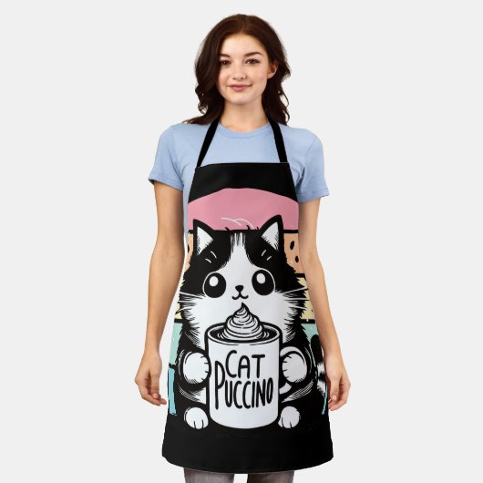 Catpuccino 3 schürze (Getragen)