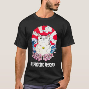 Catpuccino Irgendjemand Katze Kaffee Kätzchen Koff T-Shirt