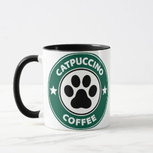 Catpuccino-Kaffeetasse Tasse