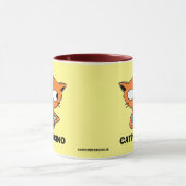 CATPUCCINO Katzenpuppe Humorale Kaffee-Tasse Tasse (Zentrum)