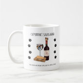 Catpurrnet Sauvigyawn Kaffeetasse (Links)
