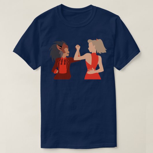 Catra und Adora Shera T-Shirt (Design vorne)