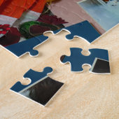 Catrina auf einem Donkey Jigsaw Puzzle (Seite)