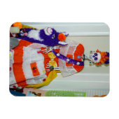 Catrina auf einem flexiblen Magnet des Donkey (Horizontal)