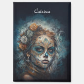 Catrina Azul, Brauch Magnet (Vorderseite)