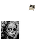 Catrina Azul Gummistempel (Stempel)