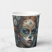 Catrina Azul Pappbecher (Rückseite)