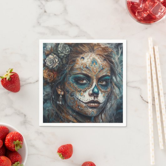 Catrina Azul Serviette (Beispiel)