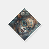 Catrina Azul Serviette (Ecke)