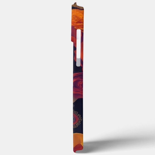 Catrina Day of the Dead 1 with text Case-Mate iPhone Hülle (Rückseite / Links)