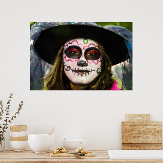 Catrina Mexicana Poster (Küche)