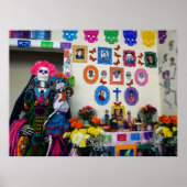 Catrina Mutter und Kind Ofrenda Poster (Vorne)