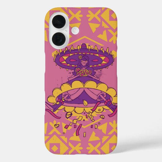 Catrina Piñata - Día de Muertos Celebration Case-Mate iPhone Hülle (Rückseite)