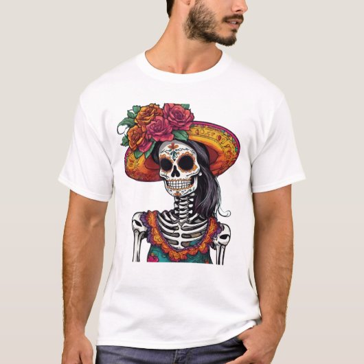 Catrina Skeletta T-Shirt (Vorderseite)