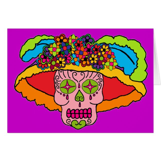 Catrina Sugar Skull (Vorderseite (Horizontal))