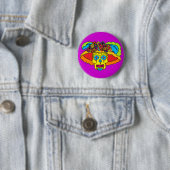 Catrina Sugar Skull Button (Beispiel)