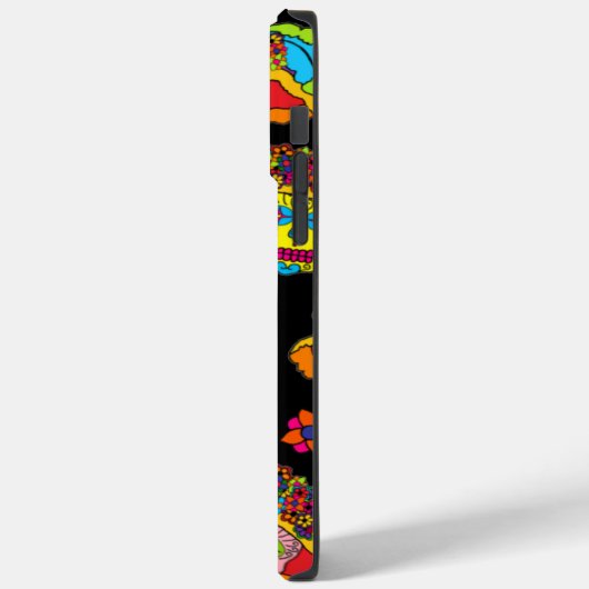 Catrina Sugar Skull Case-Mate iPhone Hülle (Rückseite / Links)