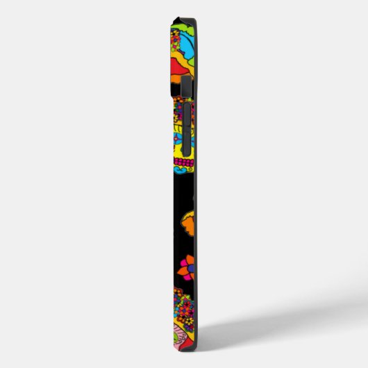 Catrina Sugar Skull Case-Mate iPhone Hülle (Rückseite / Links)