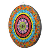 Catrina Sugar Skull Dartscheibe (Vorderseite rechts)