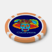 Catrina Sugar Skull Pokerchips (Einzeln)