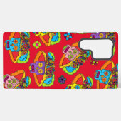 Catrina Sugar Skull Samsung Galaxy Hülle (Rückseite (Horizontal))