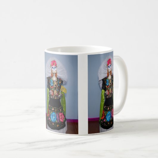Catrina Tehuana Kaffeetasse (VorderseiteRechts)