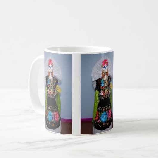 Catrina Tehuana Kaffeetasse (Vorderseite Links)