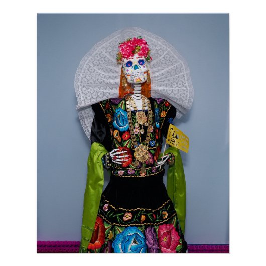 Catrina Tehuana Poster (Vorderseite)