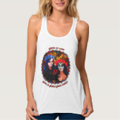 Catrinas, geführt von Licht 1718 Tank Top (Vorderseite)