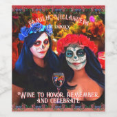 Catrinas Wine to Honor 1718 Weinetikett (Einzelnes Label)