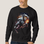 Catronaut Cat Astronaut space cat 4 Sweatshirt (Vorderseite)