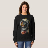 Catronaut Cat Astronaut space cat Sweatshirt (Vorne ganz)