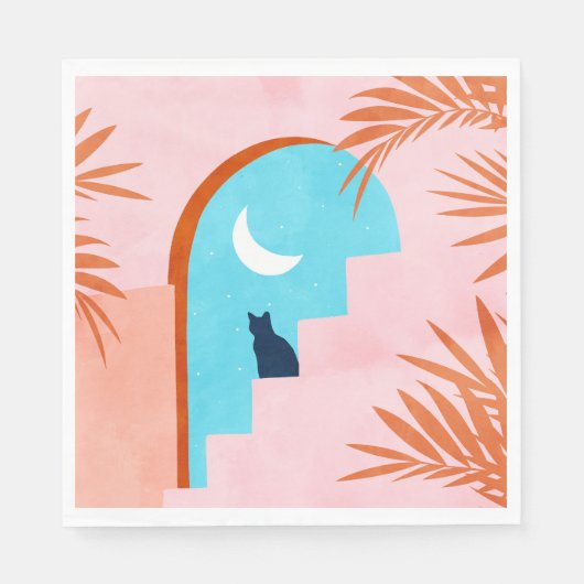 Catrospection Serviette (Vorderseite)