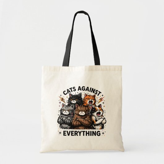 Cats Against Tragetasche (Vorne)