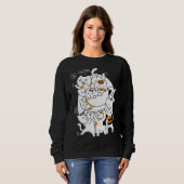 Cats and Coffee Sweatshirt (Vorne ganz)