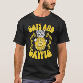 Cats And Crypto Cryptocurrency Blockchain Trader F T-Shirt (Vorderseite)