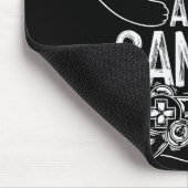 Cats And Gaming Funny For Gamer, Cat Lover, Cat Mo Mousepad (Ecke)