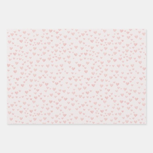 Cats and Hearts Wrapping Paper Set Geschenkpapier Set (Vorderseite 2)